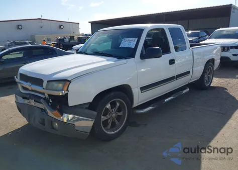 2004 Chevrolet Silverado 1500 Ls из США, поврежденный, VIN 1GCEC19XX4Z218225